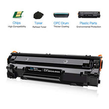 Carica l&#39;immagine nel visualizzatore di Gallery, LxTek Compatibile Toner CE285A 85A Sostituzione per HP 2 Nero