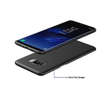 Carica l&#39;immagine nel visualizzatore di Gallery, EIISSION Samsung Galaxy S8 (5.8&quot;) Custodia, Ultra Sottile Che Cade Nero - Ilgrandebazar