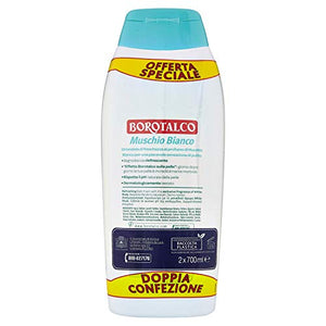 Borotalco Bagnoschiuma Muschio Bianco - 1400 gr