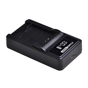 PowerTrust NB-13L NB-12L - Caricabatterie USB LED per fotocamera Canon...