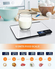Carica l&#39;immagine nel visualizzatore di Gallery, Bilancia Cucina Digitale, HOMEVER 15kg con 6 Measuring...