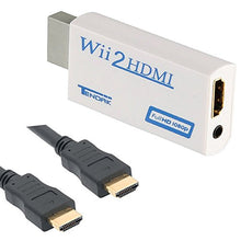Carica l'immagine nel visualizzatore di Gallery, Thlevel Wii su HDMI adattatore Console convertitore con audio Nero - Ilgrandebazar