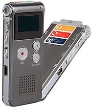 Carica l&#39;immagine nel visualizzatore di Gallery, Wiiguda@8GB Registratore Audio Digitale USB Registratore Vocale Portatile con Microfono Multifunzionale&amp;MP3 Lettore con Display LCD