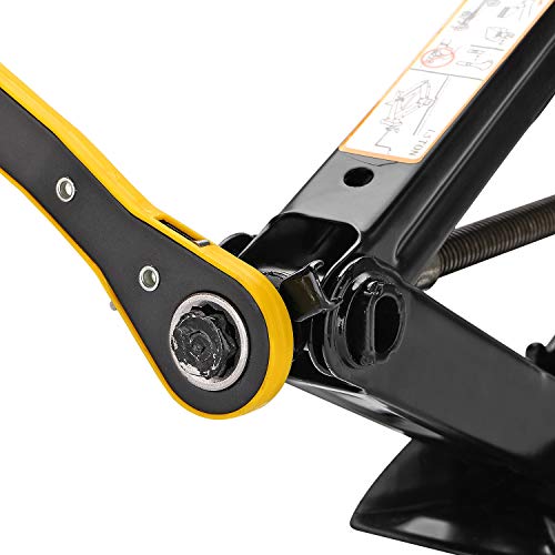 Cric A Pantografo 1,5 Tonnellate Fasmov - Sollevatore A Forbice Per Cambio Gomme Auto - Foto 6