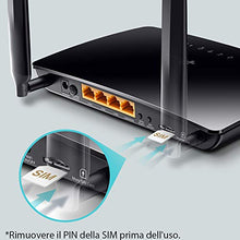 Carica l&#39;immagine nel visualizzatore di Gallery, TP-Link TL-MR6400 Router 4G LTE Wireless ,300Mbps, Porta LAN/WAN, Senza... - Ilgrandebazar
