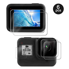 Carica l'immagine nel visualizzatore di Gallery, Deyard Pellicola Protettiva per GoPro Hero 8 Black, 4 Pezzi in Vetro...