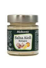 Carica l&#39;immagine nel visualizzatore di Gallery, Salsa Aioli biologica, artigianale, senza glutine e lattosio, italiana - 130...
