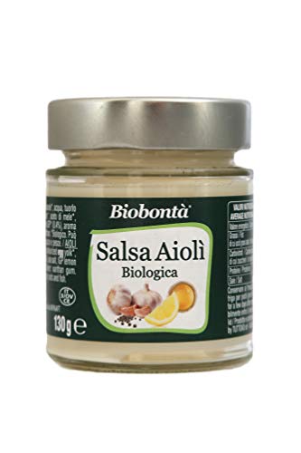 Salsa Aioli biologica, artigianale, senza glutine e lattosio, italiana - 130...