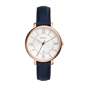 Fossil orologio donna Jacqueline al quarzo in pelle Bianca - Ilgrandebazar