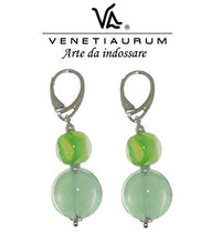 Carica l&#39;immagine nel visualizzatore di Gallery, Venetiaurum - Orecchini donna in vetro di Murano e Argento 925 Made Italy
