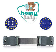 Carica l'immagine nel visualizzatore di Gallery, HOMYBABY Dispositivo di Sicurezza Seggiolino Auto – Fibbia Gancio Single