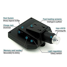 Carica l'immagine nel visualizzatore di Gallery, KKmoon Elettronico Microscopio Digitale LCD Portatile G600 con 8...