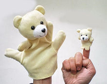 Carica l&#39;immagine nel visualizzatore di Gallery, Happy Cherry - 10 Set Burattini a Mano + Bianco Giallo Grigio Nero Verde Blu - Ilgrandebazar