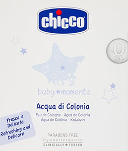 Chicco Baby Moments Acqua di Colonia Fresca e Delicata, 100ml - Ilgrandebazar