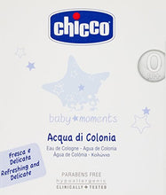 Carica l&#39;immagine nel visualizzatore di Gallery, Chicco Baby Moments Acqua di Colonia Fresca e Delicata, 100ml