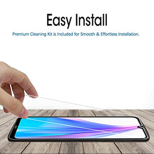 Ferilinso Vetro Temperato per Xiaomi Redmi Note 8T Pellicola Vetro,[2 2 pcs