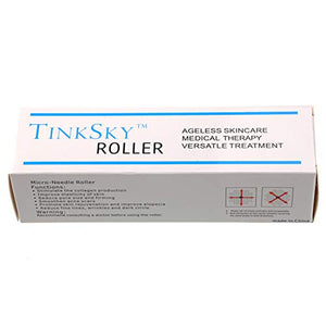TinkSky TS5 titanio Micro-ago Roller - 0,5 millimetri 540-aghi 0.5 mm, Nero