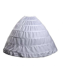 Carica l'immagine nel visualizzatore di Gallery, TEERFU Donna Crinoline Petticoat sottogonna Gonna Ball 25.5W -109 cm, White - Ilgrandebazar