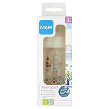 Carica l&#39;immagine nel visualizzatore di Gallery, MAM Feel Good Glass Bottle (260 ml, Unisex) 260 Unisex. - Ilgrandebazar