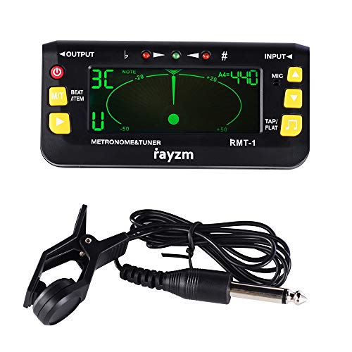 Rayzm Metronomo Accordatore per Chitarra/Basso/Violino. Accordatore... - Ilgrandebazar