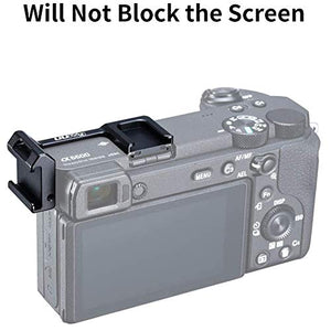 Linghuang Luce Microfono Scarpa Fredda Piastra di Montaggio per Sony A6100 /...
