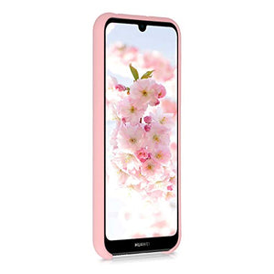 kwmobile Cover Compatibile con Huawei Y6s (2019) - Custodia in oro rosa matt