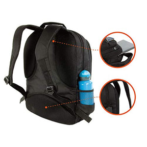 Tucano Lato Zaino per MacBook PRO e Notebook Fino a 17" [PC] Nero