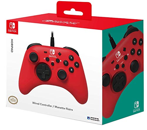 Hori Controller Horipad (Rosso) - Nintendo Switch Rosso