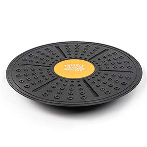 Phoenix Fitness Unisex Balance Board, Nero, Taglia 360