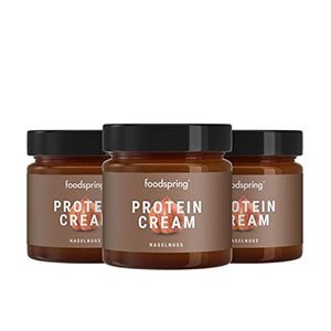 foodspring Crema Proteica, 3 x 200g, proteica 200 g (Confezione da 3)