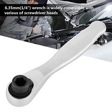 Carica l&#39;immagine nel visualizzatore di Gallery, Mini cacciavite a cricchetto rapido da 6,35 mm, attacco esagonale L&#39;interface - Ilgrandebazar