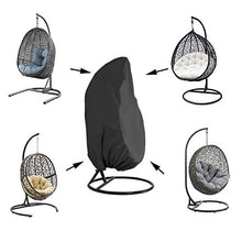 Carica l&#39;immagine nel visualizzatore di Gallery, Silvotek Copertura per Sedia sospesa - Nero-115cm D x 190cm H, Nero