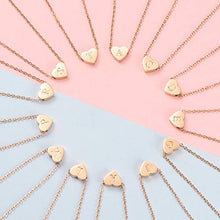 Carica l&#39;immagine nel visualizzatore di Gallery, Cheerslife Collana con Cuore Iniziale Collane Pendente a Initial-rg-r - Ilgrandebazar