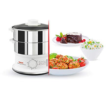 Carica l&#39;immagine nel visualizzatore di Gallery, Tefal VC1451 Convenient Series Inox, Vaporiera in Acciaio Timer con... - Ilgrandebazar