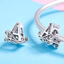 Carica l&#39;immagine nel visualizzatore di Gallery, Bamoer Charm con lettera dell&#39;alfabeto dalla A alla Z, per Letter A - Ilgrandebazar