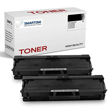 Carica l&#39;immagine nel visualizzatore di Gallery, SMARTOMI, confezione da 2, cartucce toner nero MLT-D111S compatibili con 2PK