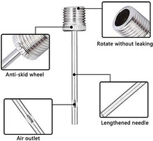Carica l&#39;immagine nel visualizzatore di Gallery, JIASHA Aghi valvole per onfiaggio ompe ago a Sfera Pompa in Metallo...