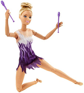 Barbie Campionessa di Ginnastica Ritmica, 22 Punti Snodabili per Infiniti... - Ilgrandebazar