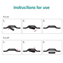 Carica l&#39;immagine nel visualizzatore di Gallery, WD&amp;CD Cinturini Compatibile per Mi Band 3/ 4, in Nero * 2 - Ilgrandebazar