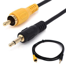 Carica l'immagine nel visualizzatore di Gallery, Yilan, cavo audio maschio-maschio mono, attacco jack da 3,5 mm e RCA...