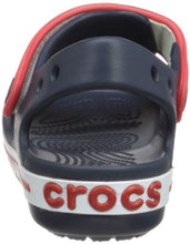 Carica l&#39;immagine nel visualizzatore di Gallery, Crocs Crocband Kids, Sandali con Cinturino alla 33/34 EU, Blu Navy Red