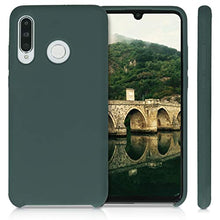 Carica l'immagine nel visualizzatore di Gallery, kwmobile Cover Compatibile con Huawei P30 Lite - Custodia in verde blu