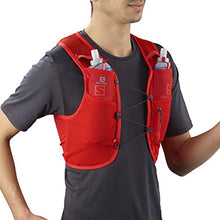 Carica l'immagine nel visualizzatore di Gallery, Salomon ADV Hydra Vest, Gilet di Idratazione, 2 Borracce SoftFlask L, Rosso