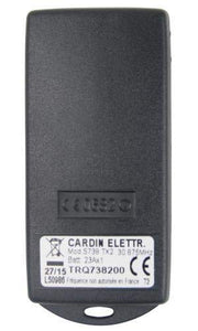 Cardin S738-TX2 - Telecomando frequenza 30.875 Mhz 2 canali - Ilgrandebazar