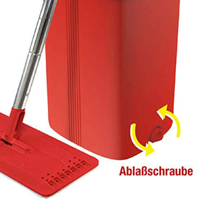 Balai Compact Malin - Scopa a testa extra larga e girevole a 360° con... - Ilgrandebazar
