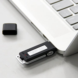 SMARTEX | Mini Registratore Vocale 8GB / 150 ore USB Audio - microfono Spia...