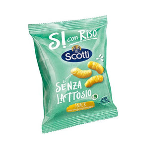 Si con Riso - Patatine di Gusto Formaggio - Snack Senza Lattosio, Senza...
