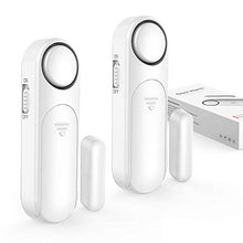 Carica l&#39;immagine nel visualizzatore di Gallery, Sensore Porta, 2 Set Allarme Finestra e Porta 120dB Magnetico Casa...