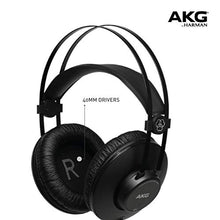 Carica l&#39;immagine nel visualizzatore di Gallery, AKG K52, Cuffie Closed-Back, Nero