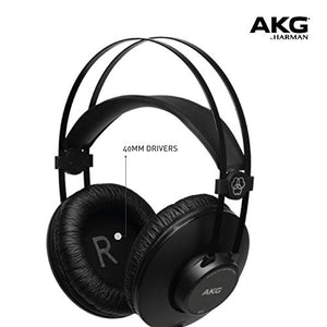 AKG K52, Cuffie Closed-Back, Nero